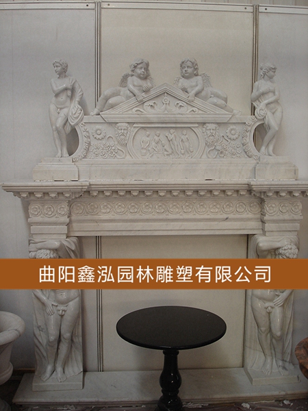 石雕壁爐