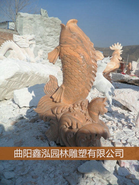 石雕鯉魚
