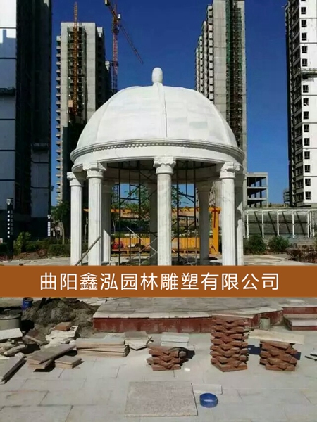 石雕涼亭 