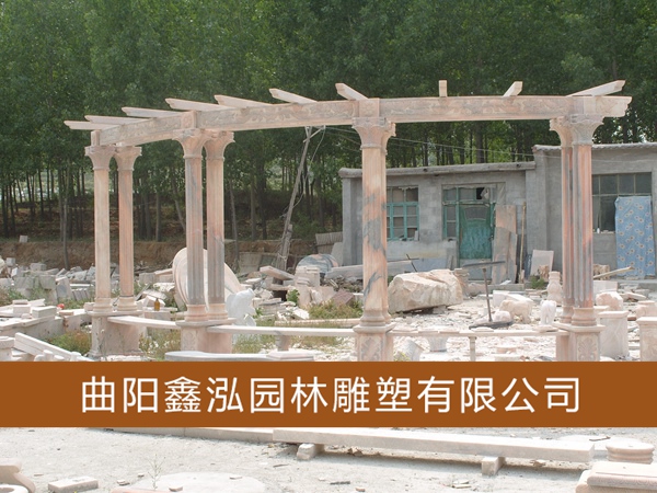 石雕涼亭 