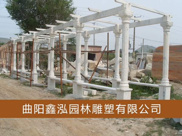 石雕涼亭 