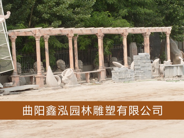 石雕涼亭 